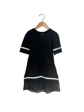 OMAMIMINI black & white lightweight a-line dress - size 2